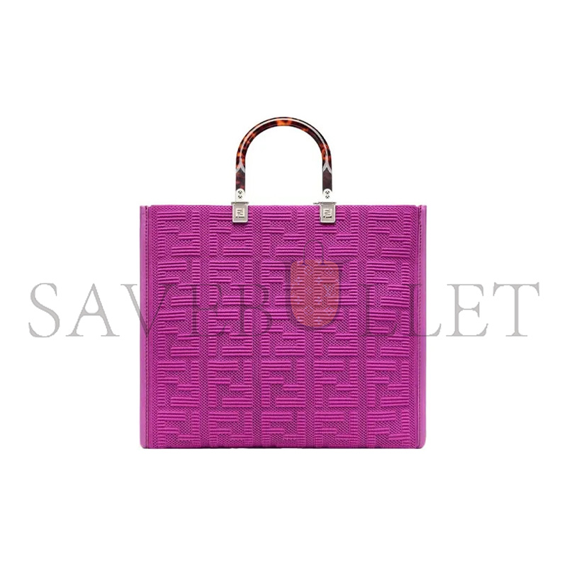 F**di sunshine medium ff top handle tote bag 8bh386ahwcf037t (36*33*13.5cm)